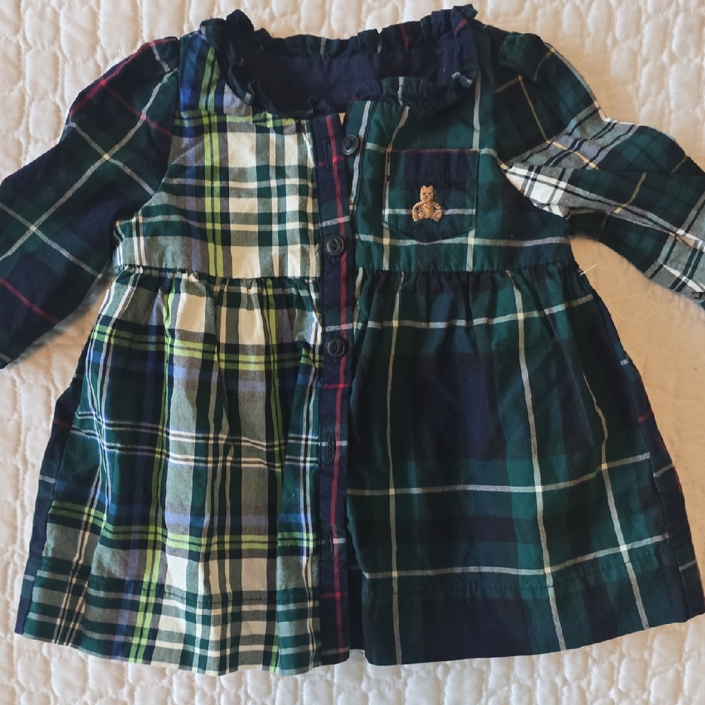 Baby Gap Plaid Dress
